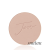 Okrągły, prasowany puder do twarzy marki Jane Iredale w odcieniu Suntan: Średni odcień z neutralnym podtonem z wytłoczonym logo Jane Iredale.