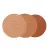 Na zdjęciu widać trzy bronzery prasowane, okrągłe,  marki Jane Iredale PureBronze. Ułożone od lewej w odcieniach light, medium i dark.