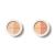 Korektor w kremie Circle Delete Concealer Yellow i onok odcień Peach. Oba w okrągłych opakowaniach z białą pokrywką. Zawierają dwa odcienie do mieszania, idealne do dopasowania koloru i maskowania cieni pod oczami.
