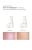 Na zdjęciu widać próbki kolorów produktu glow time highlighter stick w formie swatchy, na damskim przedramieniu o jasnej i średniej karnacji.