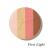 Okrągły, prasowany wielofunkcyjny bronzer do twarzy marki Jane Iredale w odcieniu First Light z wytłoczonym logo Jane Iredale. Bronzer sklada sie z czterech odcieni, utrzymane w ciepłej, słonecznej tonacji.