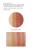 Na zdjęciu widać próbki kolorów produktu purebronze shimmer bronzer copper dusk w formie swatchy, na damskim przedramieniu o jasnej i średniej karnacji.