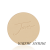 Okrągły, prasowany puder do twarzy marki Jane Iredale w odcieniu Warm Sienna: średni ciepły beż z wyraźnie złocistym odcieniem z wytłoczonym logo Jane Iredale