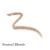 Na zdjęciu widzimy otwarte opakowanie jane iredale PureBrow™ Brow Powder w odcieniu Neutral Blonde. Puder jest mniej popielaty niż Ash Blonde, subtelnie bardziej beżowy lub piaskowy.