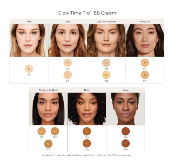 GLOW TIME Pro BB Cream - lekki podkład BB – odcień gl-colours.jpg